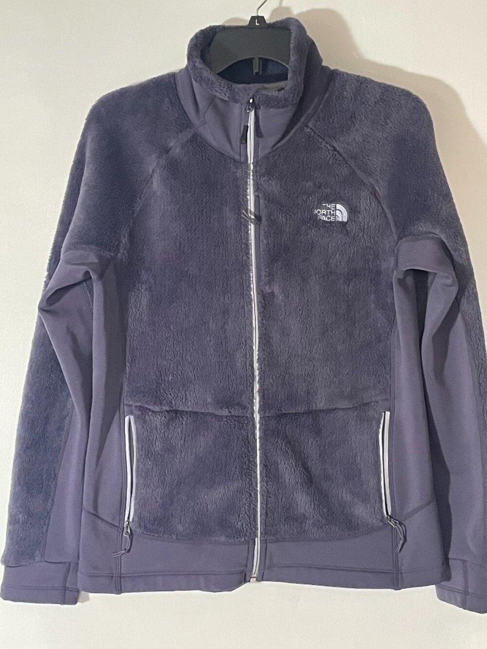 The North Face Women’s Polartec Full‑Zip Fleece Jacket – Purple, Size Large